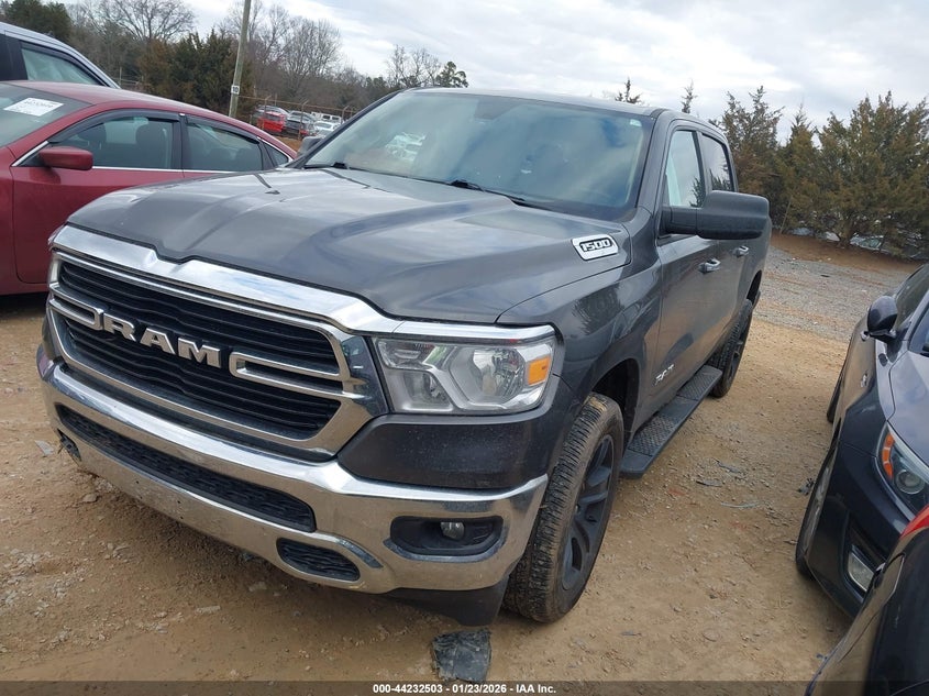 Vin: 1c6rrffg7kn744003, lot: 44728574, ram 1500 big horn/lone star  4x4 5'7 box 20192