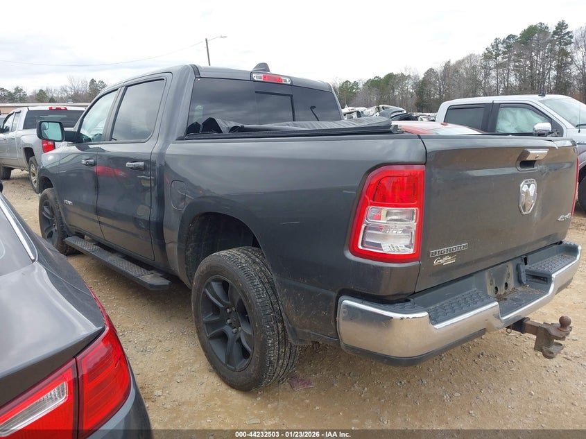 Vin: 1c6rrffg7kn744003, lot: 44728574, ram 1500 big horn/lone star  4x4 5'7 box 20193