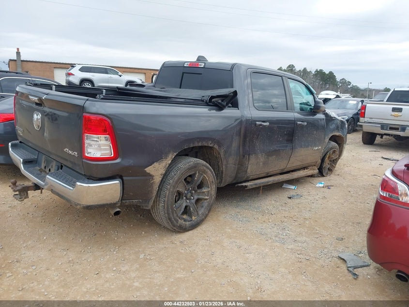Vin: 1c6rrffg7kn744003, lot: 44728574, ram 1500 big horn/lone star  4x4 5'7 box 20194