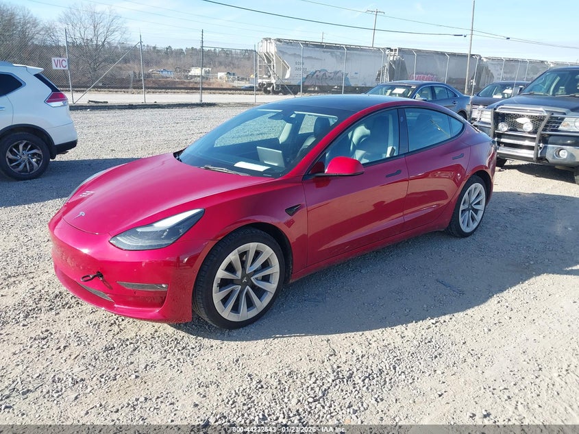 2022 Tesla Model 3 Rear-Wheel Drive