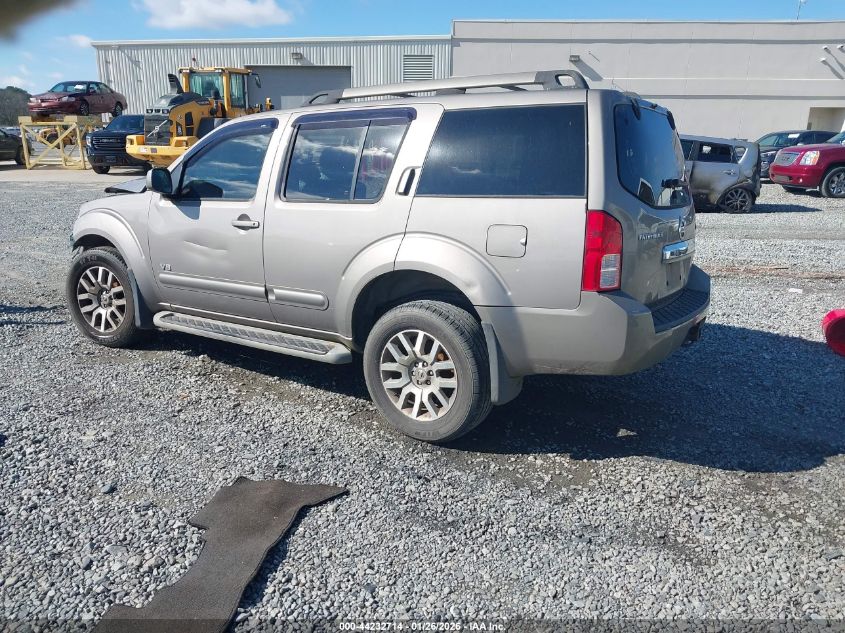 2008 Nissan Pathfinder Se V8