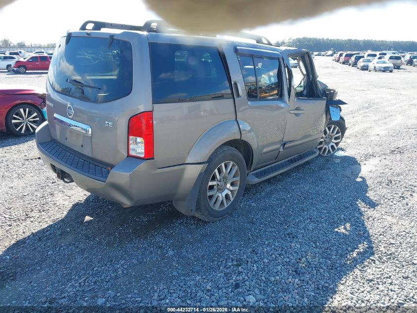 2008 Nissan Pathfinder Se V8