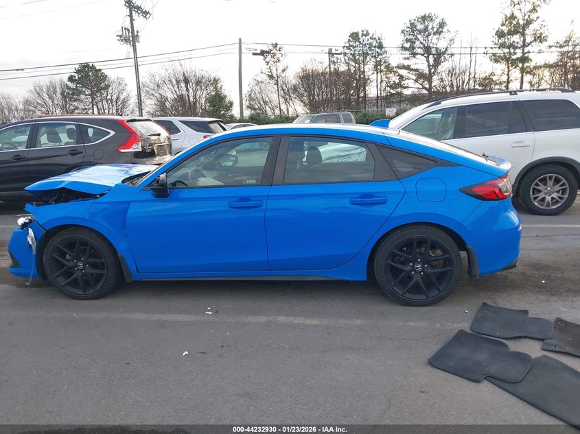 VIN 19XFL2H89NE021452 2022 HONDA CIVIC SPORT