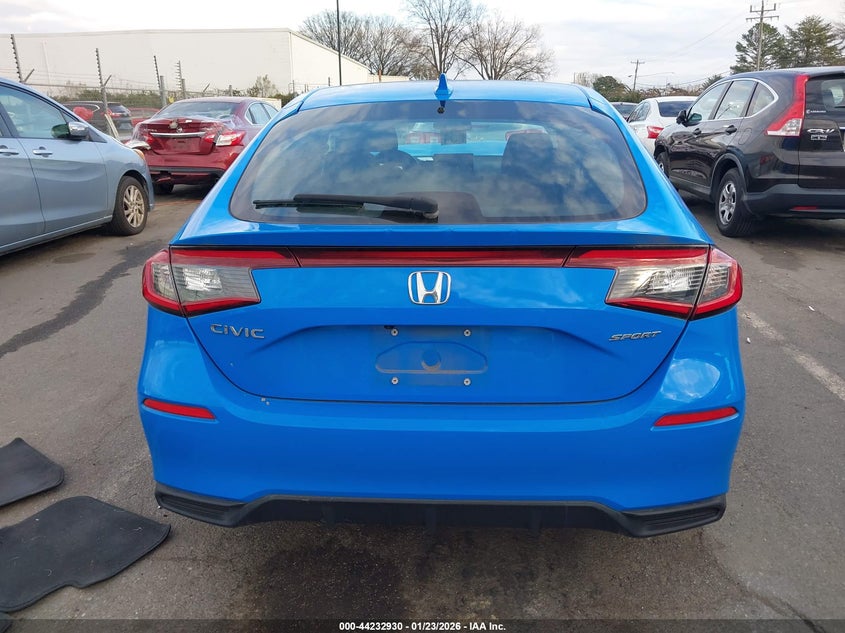 VIN 19XFL2H89NE021452 2022 HONDA CIVIC SPORT