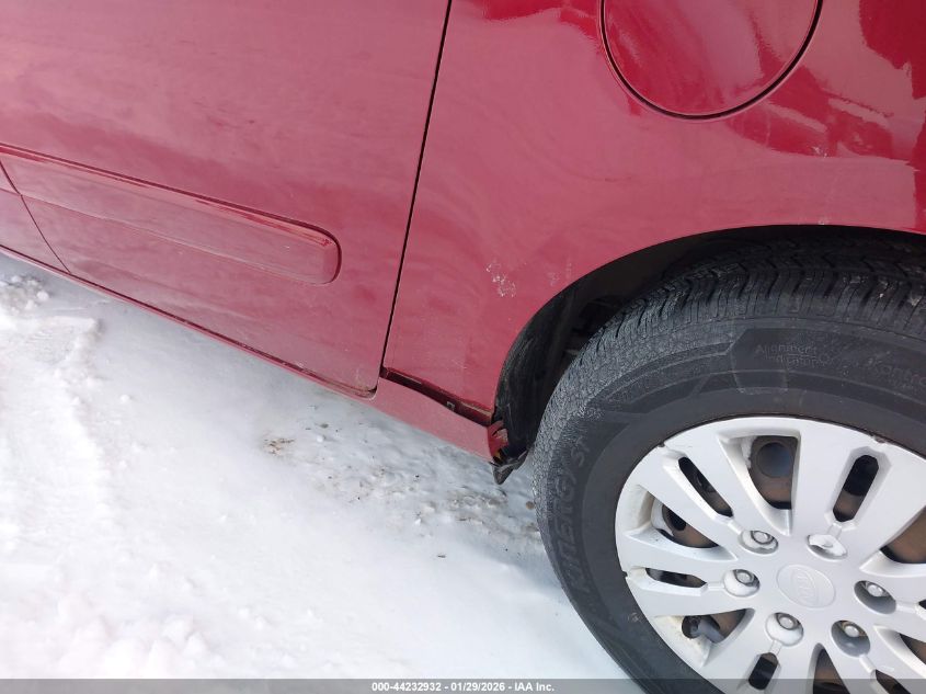 2012 Kia Sedona Lx VIN: KNDMG4C79C6505100 Lot: 44232932