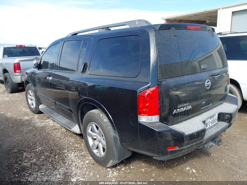 Vin: 5n1ba0nd8bn615155, lot: 44729091, nissan armada sv 20113