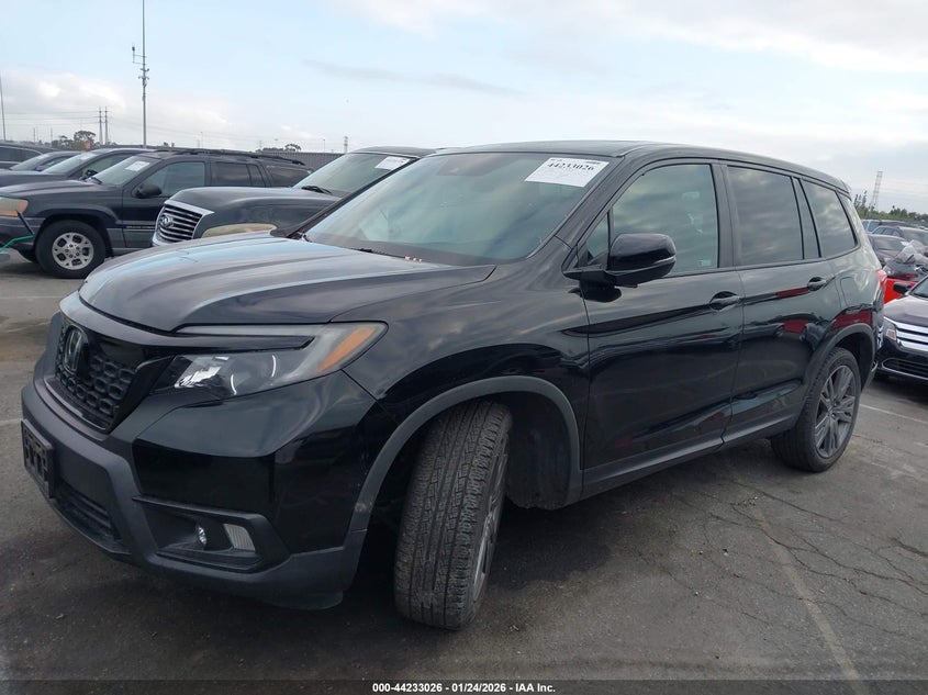 2019 Honda Passport Ex-L VIN: 5FNYF7H51KB006890 Lot: 44233026