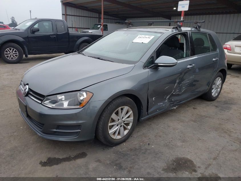 2016 Volkswagen Golf Tsi S 4-Door