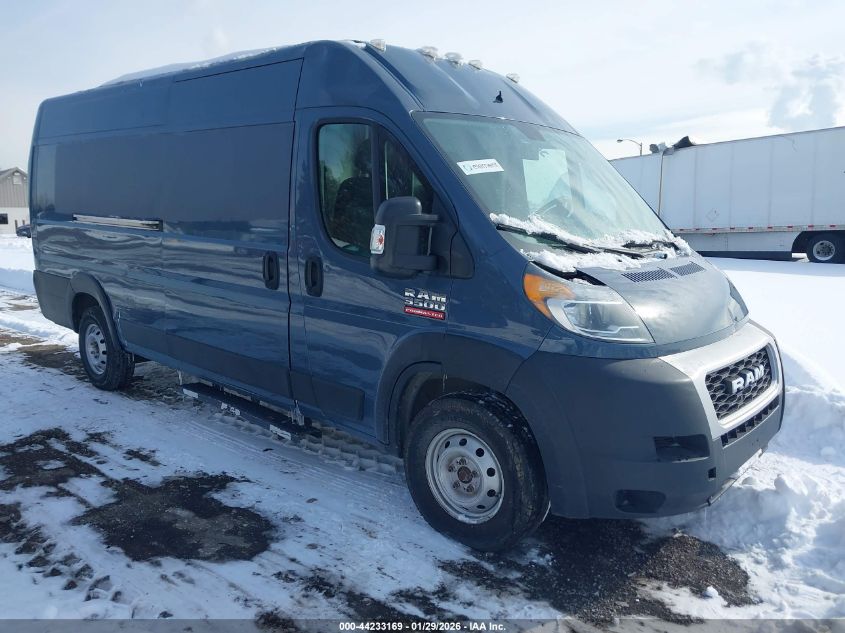 2019 Ram Promaster 3500 Cargo Van High Roof 159 Wb Ext
