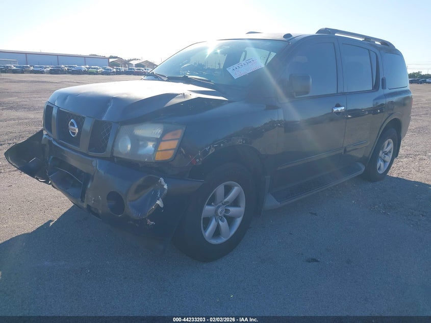 Vin: 5n1ba0ndxdn605147, lot: 44729274, nissan armada sv 20132
