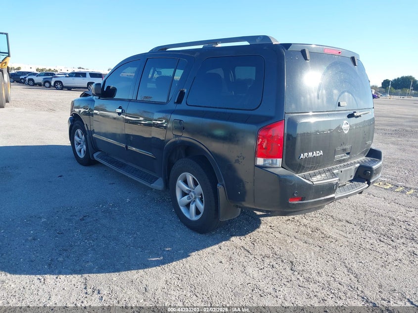 Vin: 5n1ba0ndxdn605147, lot: 44729274, nissan armada sv 20133
