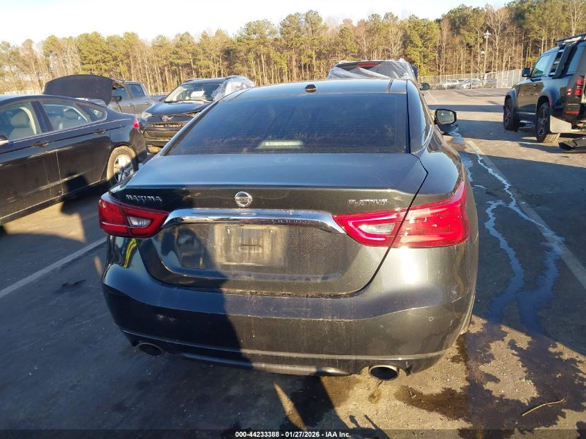 2016 NISSAN MAXIMA 3.5 PLATINUM