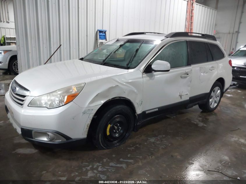 2010 Subaru Outback 2.5I Limited