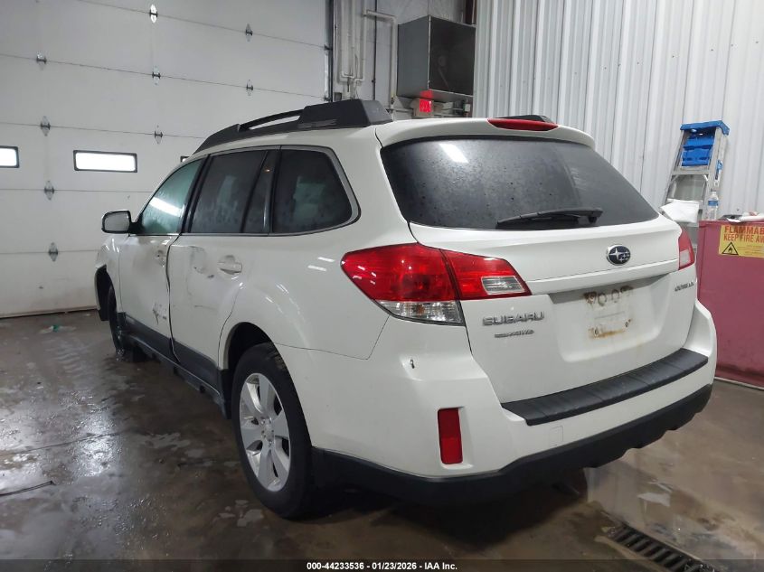 2010 Subaru Outback 2.5I Limited