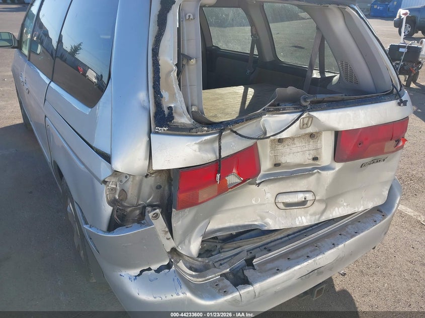 2001 Honda Odyssey Ex VIN: 2HKRL18671H540821 Lot: 44233600