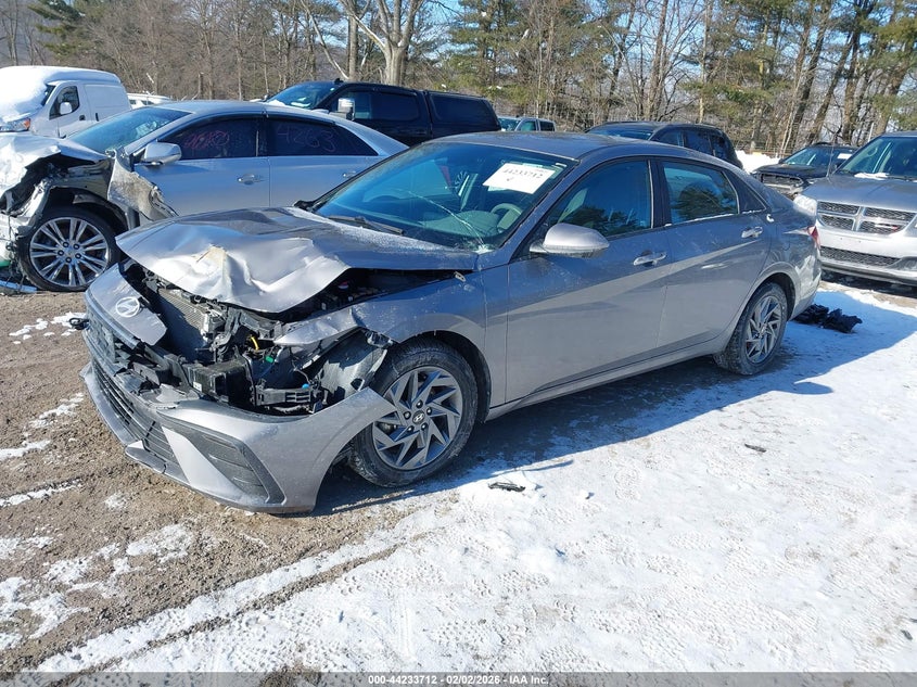 2024 Hyundai Elantra Hybrid Blue
