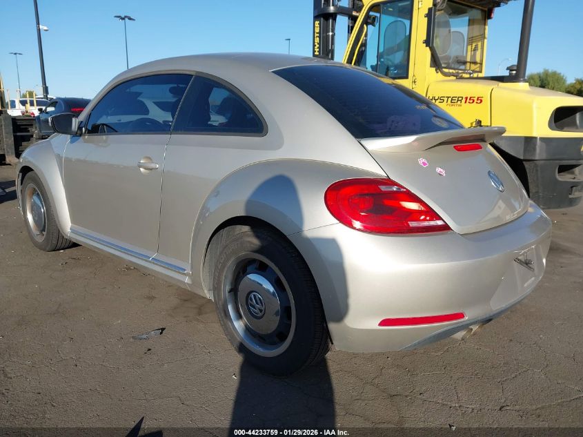 2012 Volkswagen Beetle 2.5L
