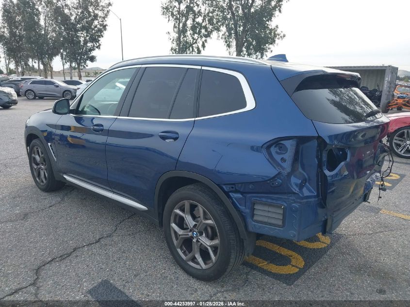 2022 BMW X3 Sdrive30I