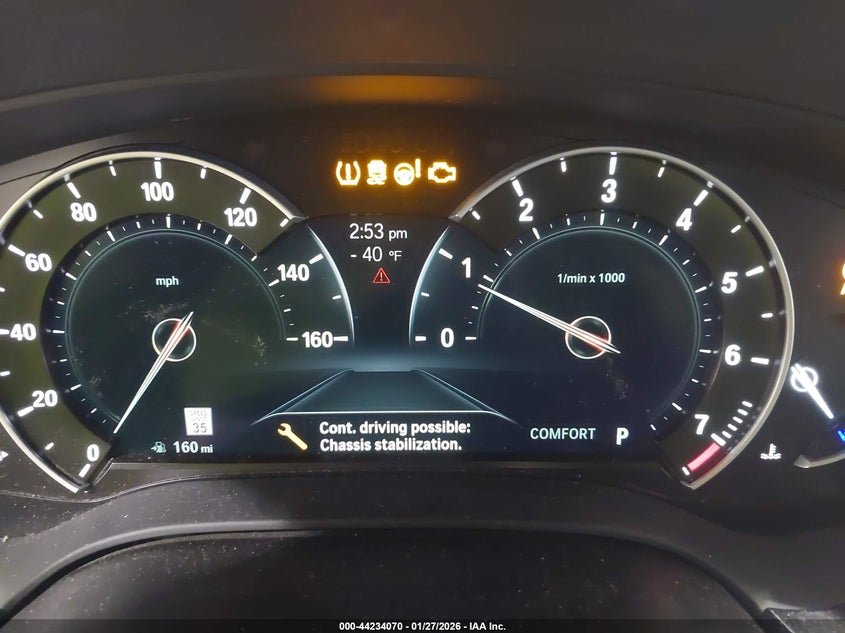 2019 BMW 530I xDrive VIN: WBAJA7C58KG911346 Lot: 44234070