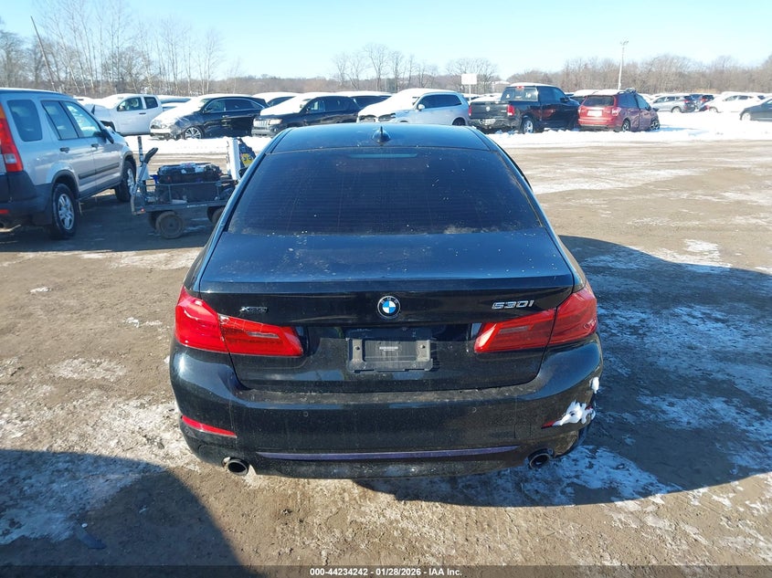 2019 BMW 530I xDrive VIN: WBAJA7C5XKG910330 Lot: 44234242