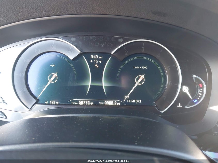 2019 BMW 530I xDrive VIN: WBAJA7C5XKG910330 Lot: 44234242