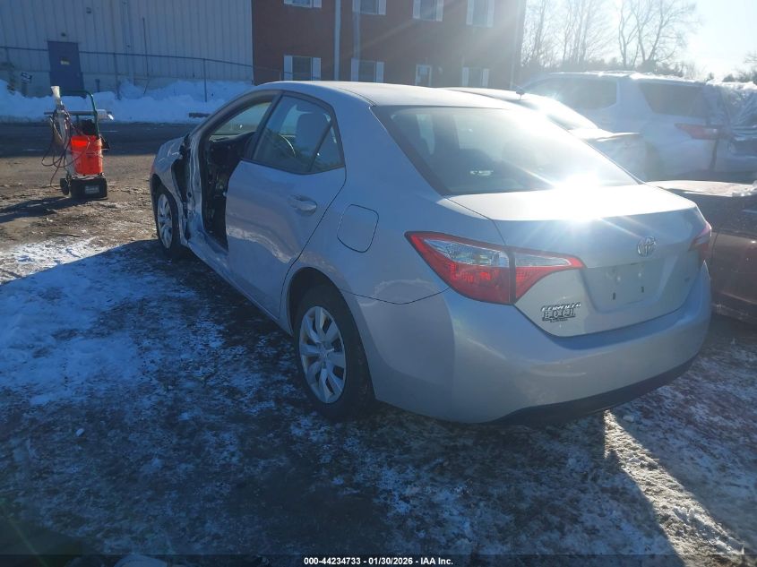 2016 Toyota Corolla Le