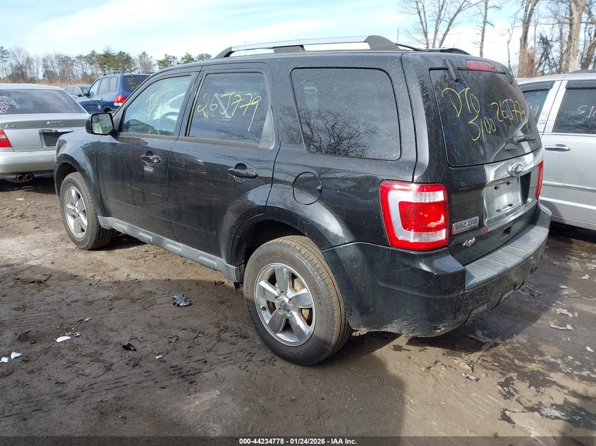 Vin: 1fmcu0e76bkb43240, lot: 44730849, ford escape limited 20113