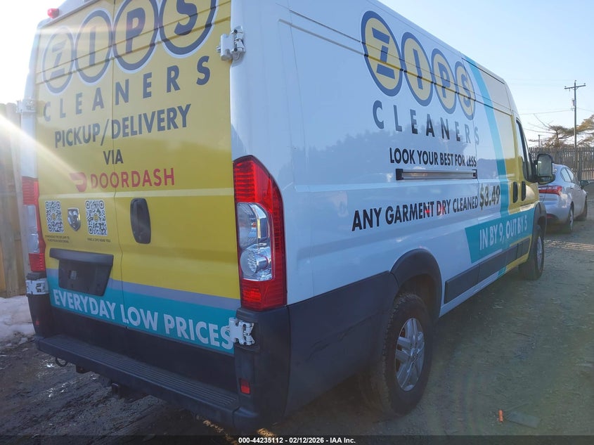 2021 Ram Promaster 3500 Cargo Van High Roof 159 Wb Ext