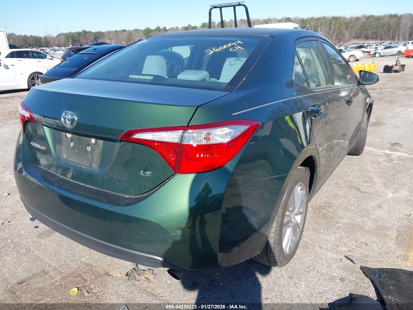 2015 Toyota Corolla Le Plus