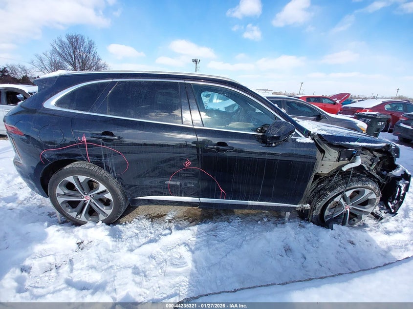 2021 Jaguar F-Pace S P340 Awd Automatic VIN: SADCJ2EU2MA669411 Lot: 44235321
