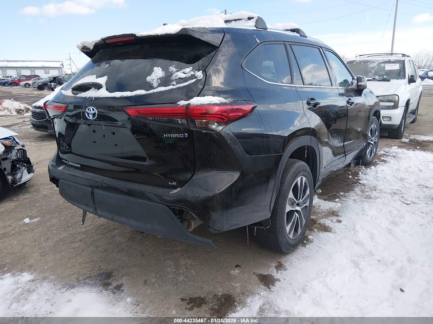 VIN 5TDGZRBH0LS008564 2020 TOYOTA HIGHLANDER XLE