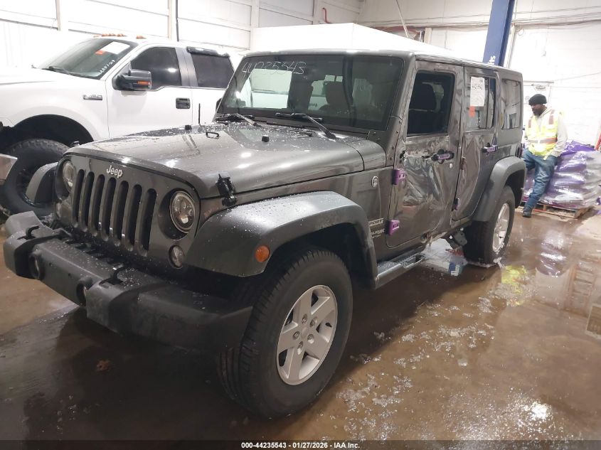 2018 Jeep Wrangler Jk Unlimited Sport S 4X4