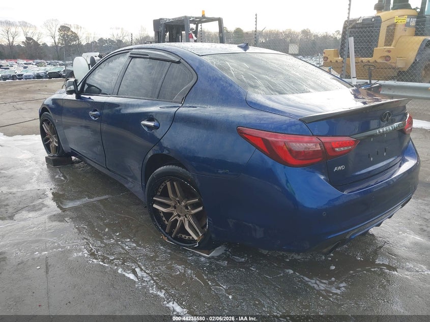 2019 Infiniti Q50 3.0T Red Sport 400