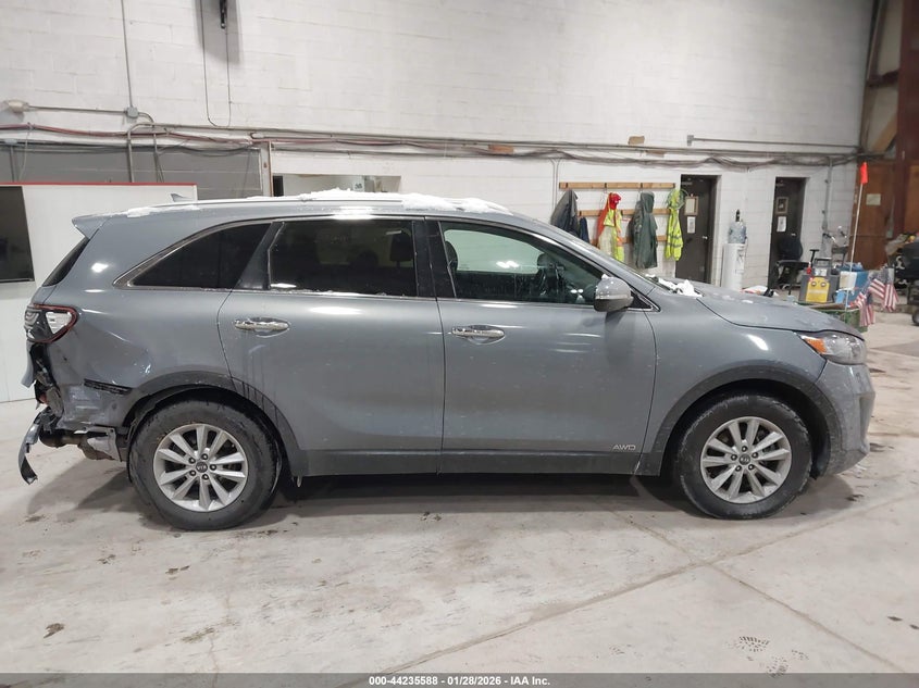 2019 Kia Sorento 2.4L Lx VIN: 5XYPGDA36KG604109 Lot: 44235588