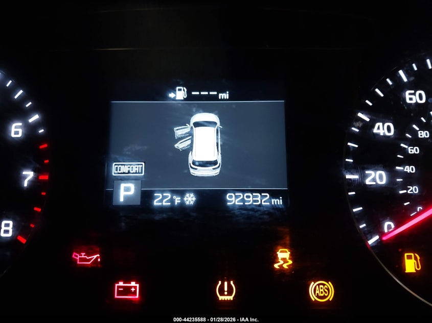 2019 Kia Sorento 2.4L Lx VIN: 5XYPGDA36KG604109 Lot: 44235588