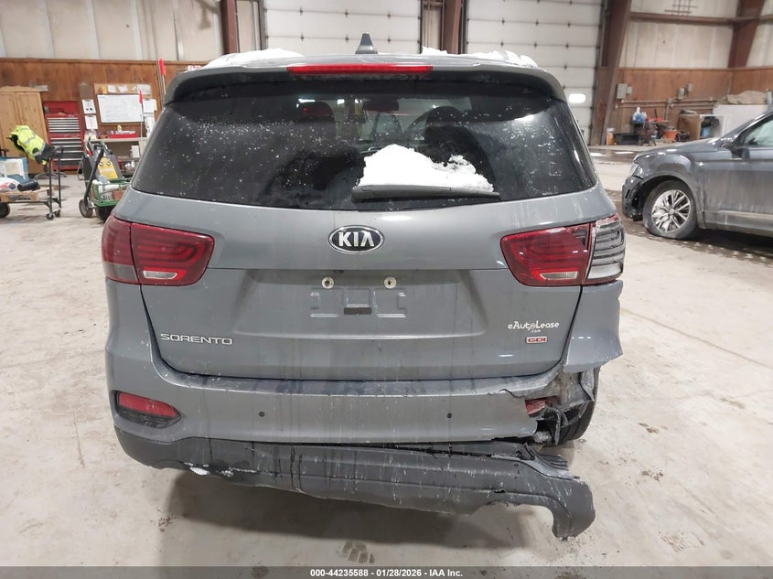 2019 Kia Sorento 2.4L Lx VIN: 5XYPGDA36KG604109 Lot: 44235588