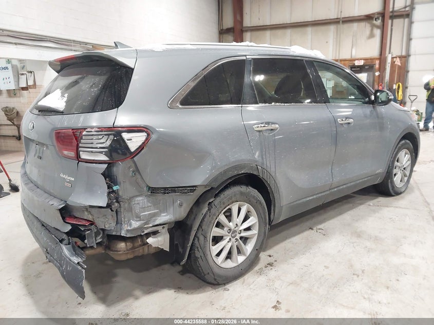 2019 Kia Sorento 2.4L Lx VIN: 5XYPGDA36KG604109 Lot: 44235588
