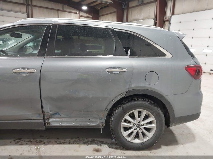 2019 Kia Sorento 2.4L Lx VIN: 5XYPGDA36KG604109 Lot: 44235588