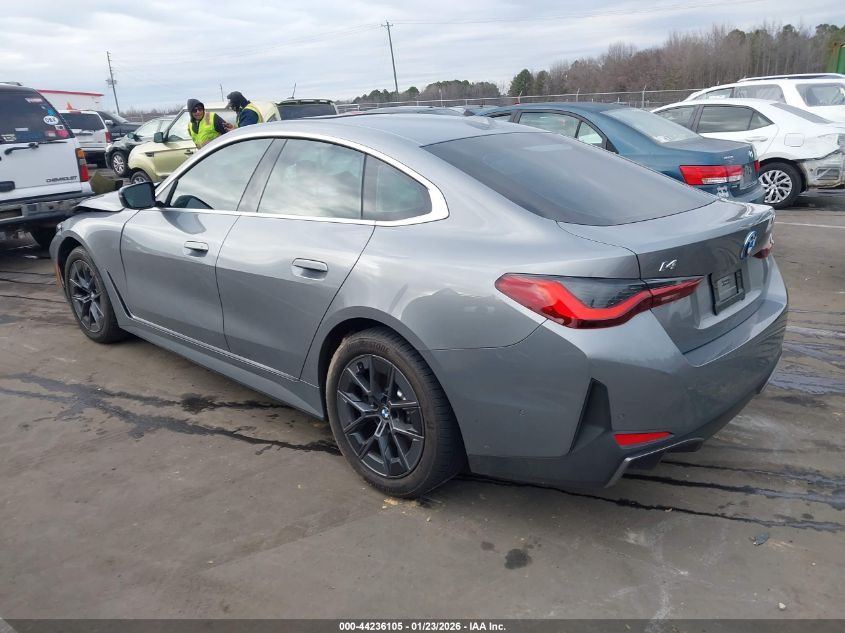 2025 BMW I4 Gran Coupe Edrive40