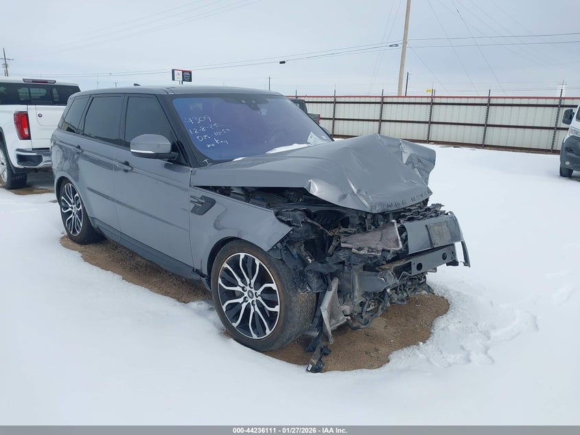 Vin: salwr2su6na234309, lot: 44732182, land rover range rover sport hse silver edition mhev 20221