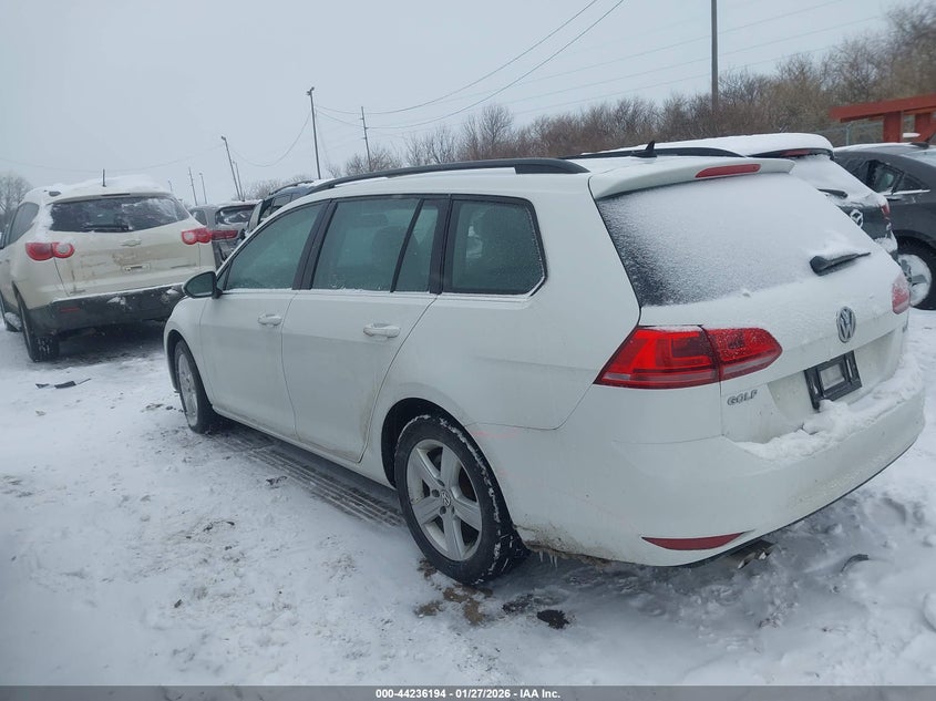 2015 Volkswagen Golf Sportwagen Tdi S 4-Door