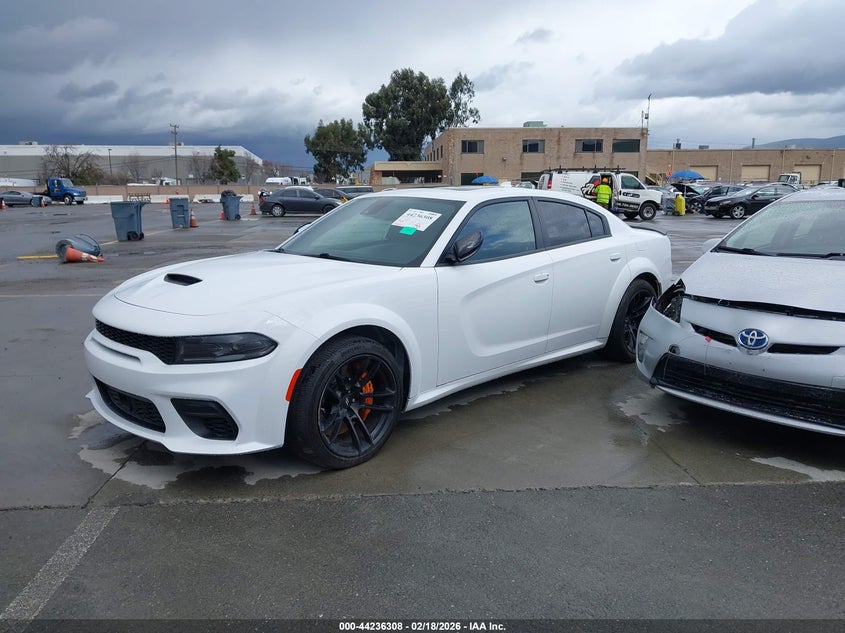 Vin: 2c3cdxgj1ph638714, lot: 44732379, dodge charger scat pack widebody 20232