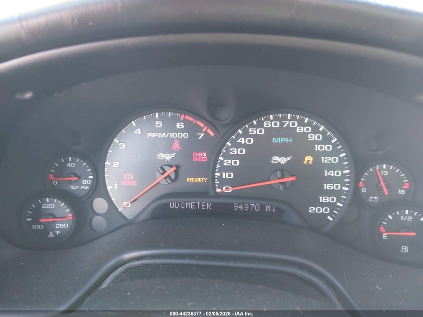 2003 Chevrolet Corvette VIN: 1G1YY22G735106091 Lot: 44236377