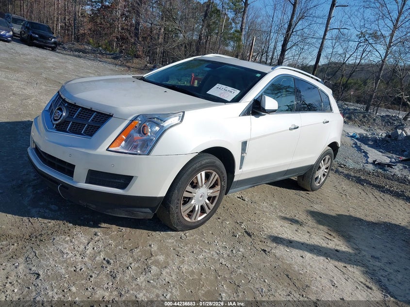 Vin: 3gyfnaey2as552992, lot: 44732654, cadillac srx luxury collection 20102