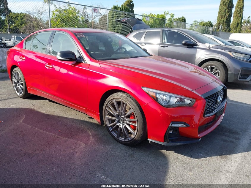 2023 Infiniti Q50 Red Sport 400