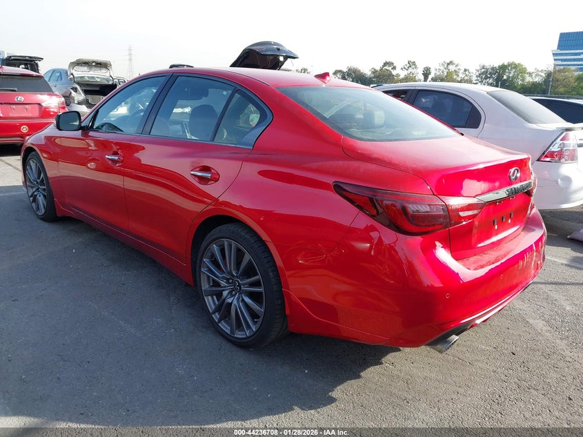 2023 Infiniti Q50 Red Sport 400