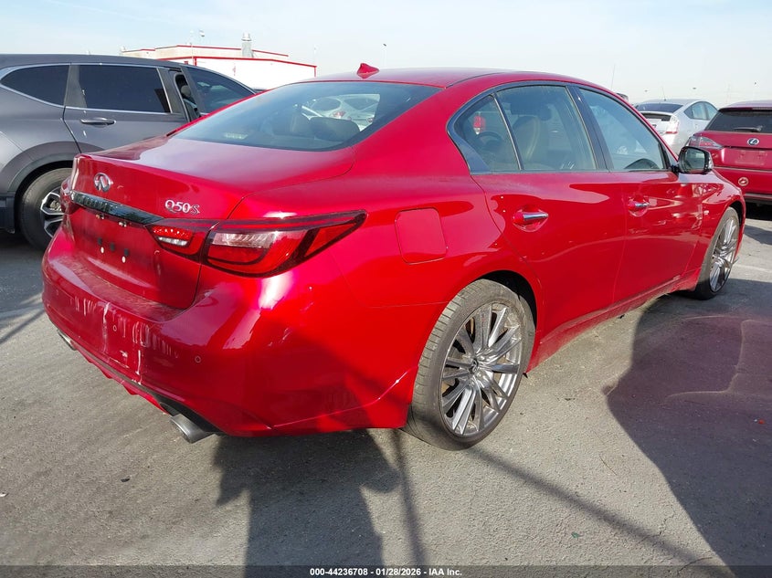 2023 Infiniti Q50 Red Sport 400