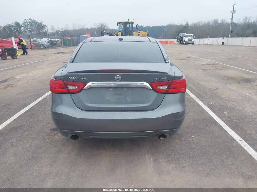 2017 Nissan Maxima 3.5 Platinum VIN: 1N4AA6AP2HC432251 Lot: 44236763