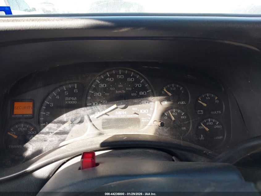 2002 Chevrolet Silverado 2500Hd Lt VIN: 1GCHK23U02F156580 Lot: 44236800