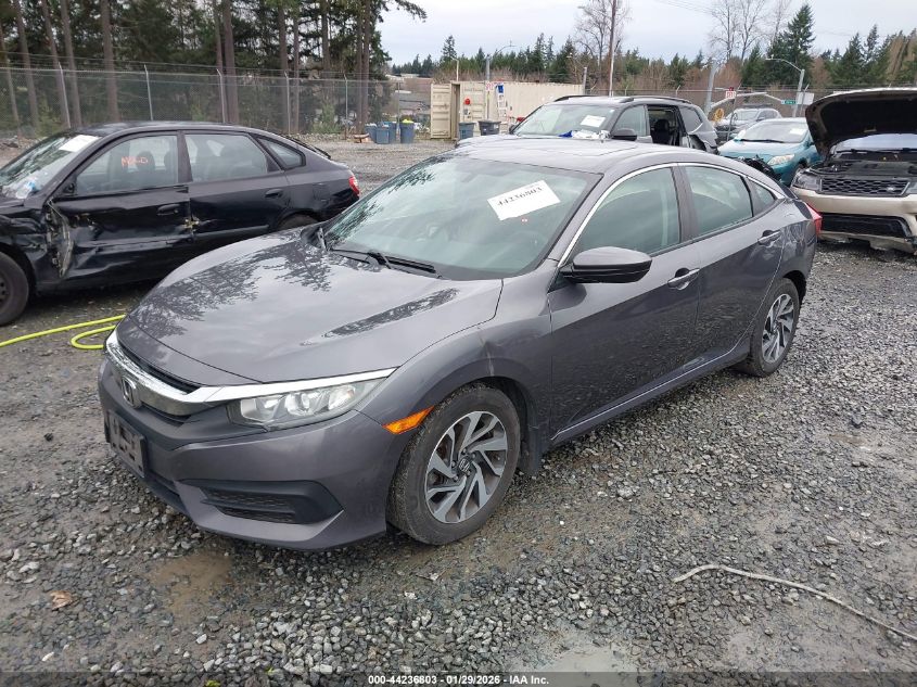 2016 Hond Civic Sedan Ex W/Con Ex